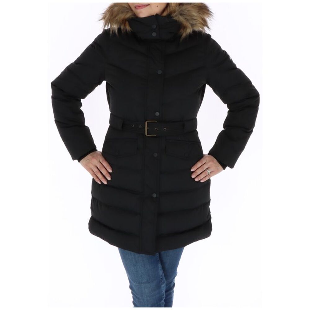 Pepe Jeans Black Polyester Women's Coat